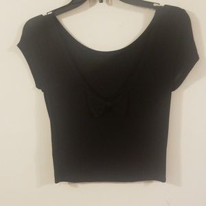 Black Crop Top